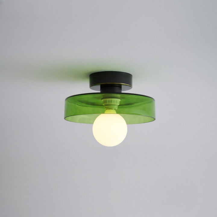 Timeless Glass Flush Mount Ceiling Light 3