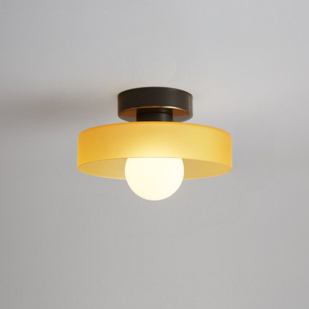 Timeless Glass Flush Mount Ceiling Light 5