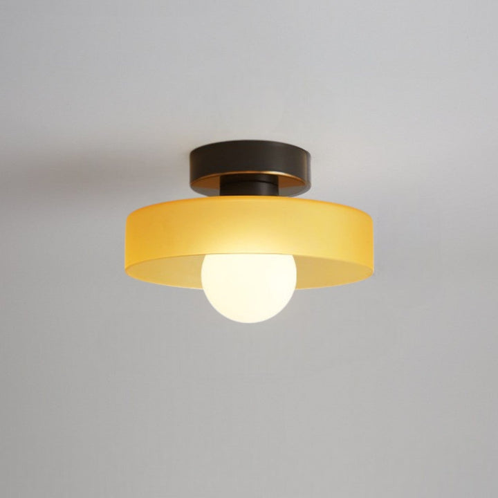 Timeless Glass Flush Mount Ceiling Light 5