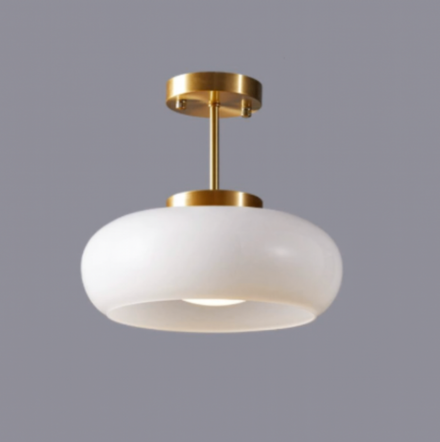 Timeless Glass Flush Mount Ceiling Light 5