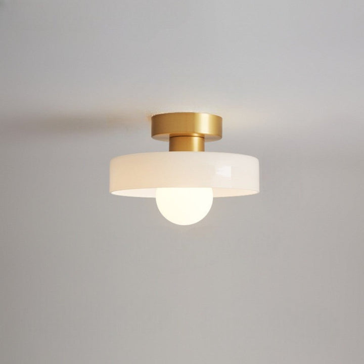 Timeless Glass Flush Mount Ceiling Light 6