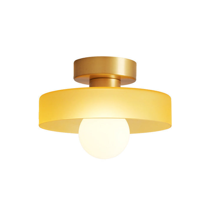 Timeless Glass Flush Mount Ceiling Light 8