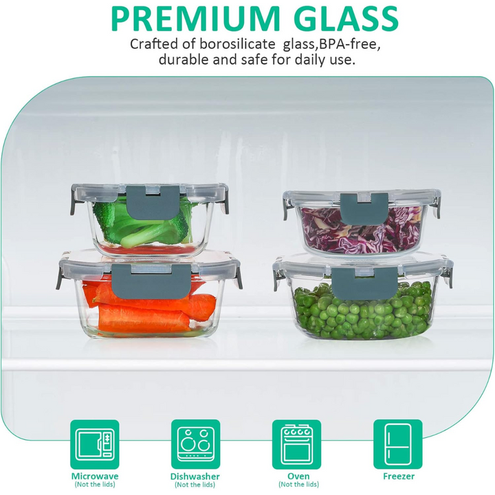 Timeless Glass Food Storage Containers 4