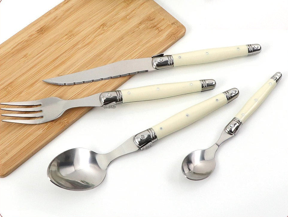 Timeless Ivory Stainless Steel Cutlery Set 2