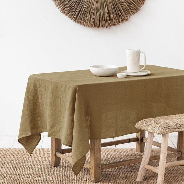 Timeless Linen Tablecloth 13