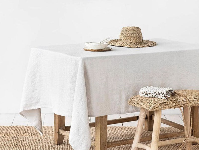 Timeless Linen Tablecloth 14