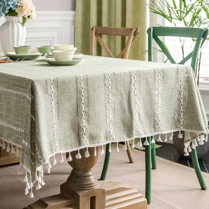 Timeless Linen Tablecloth 6