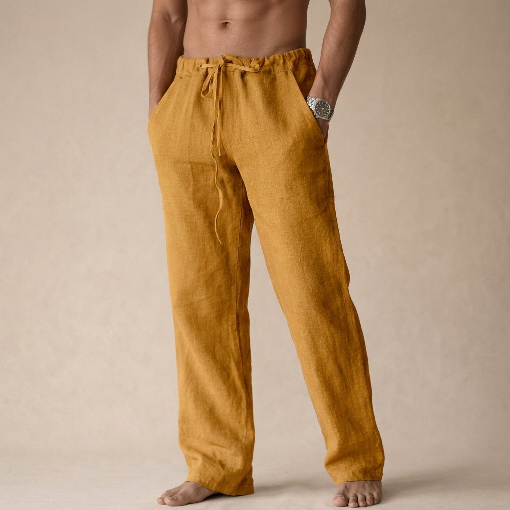 Timeless Linen Trousers 6
