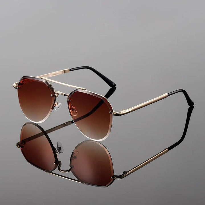Timeless Metal Aviator Sunglasses 0