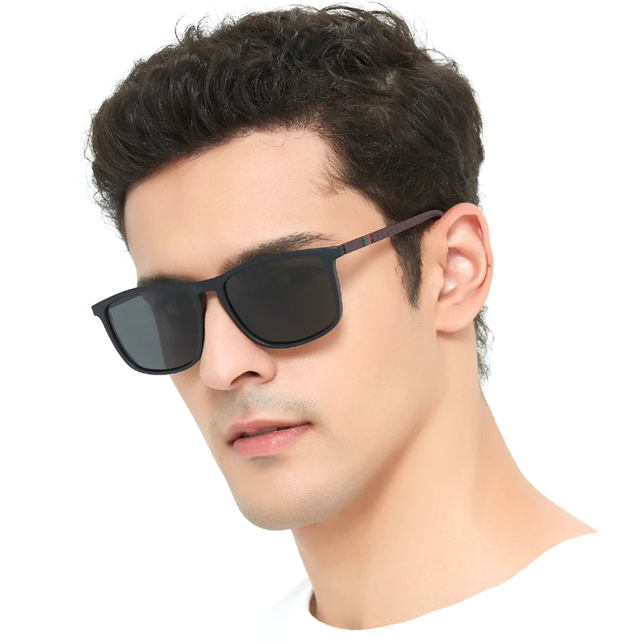 Timeless Polarized Square Sunglasses 7