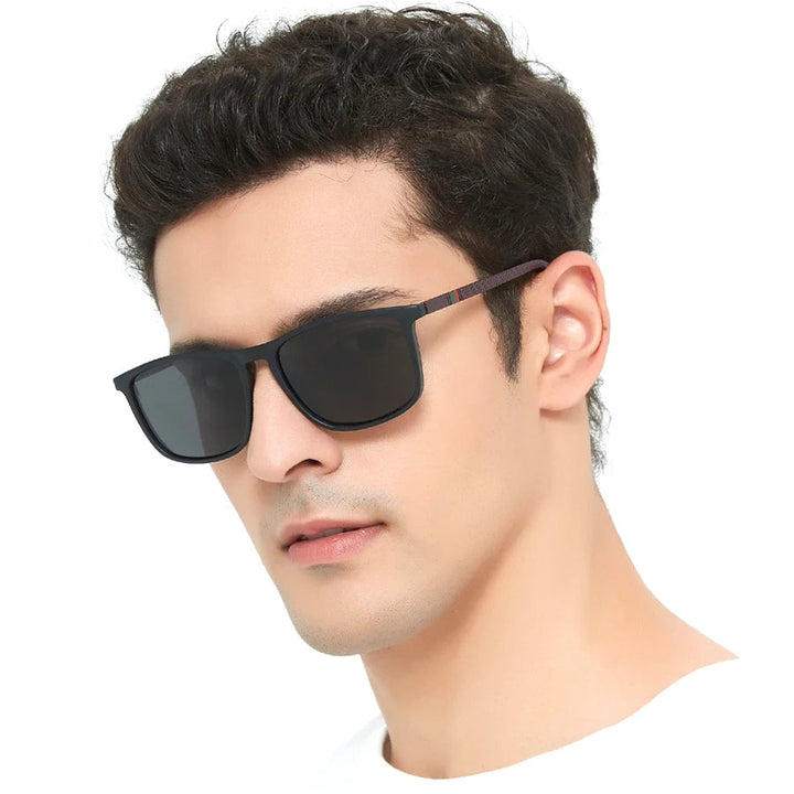 Timeless Polarized Square Sunglasses 7