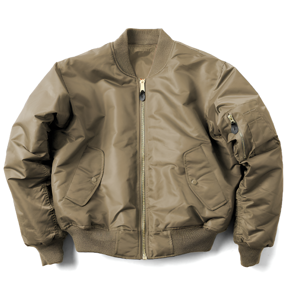 Timeless Polyester Bomber Jacket 1