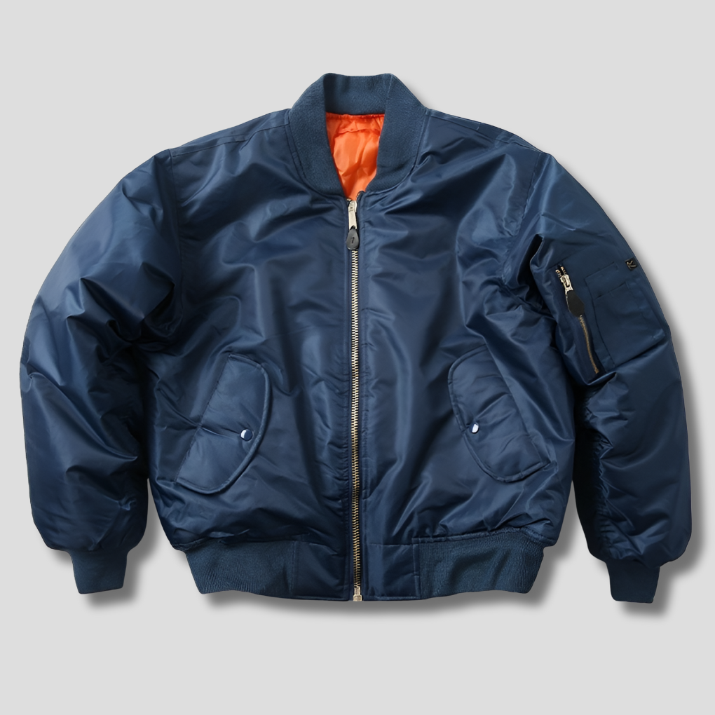 Timeless Polyester Bomber Jacket 2