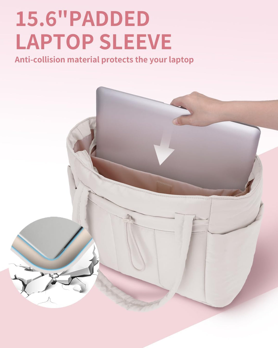 Timeless Quilted Tote Bag 3