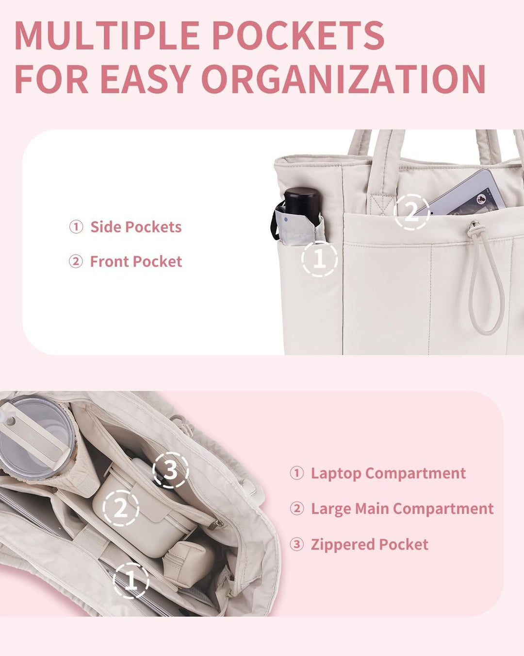 Timeless Quilted Tote Bag 4