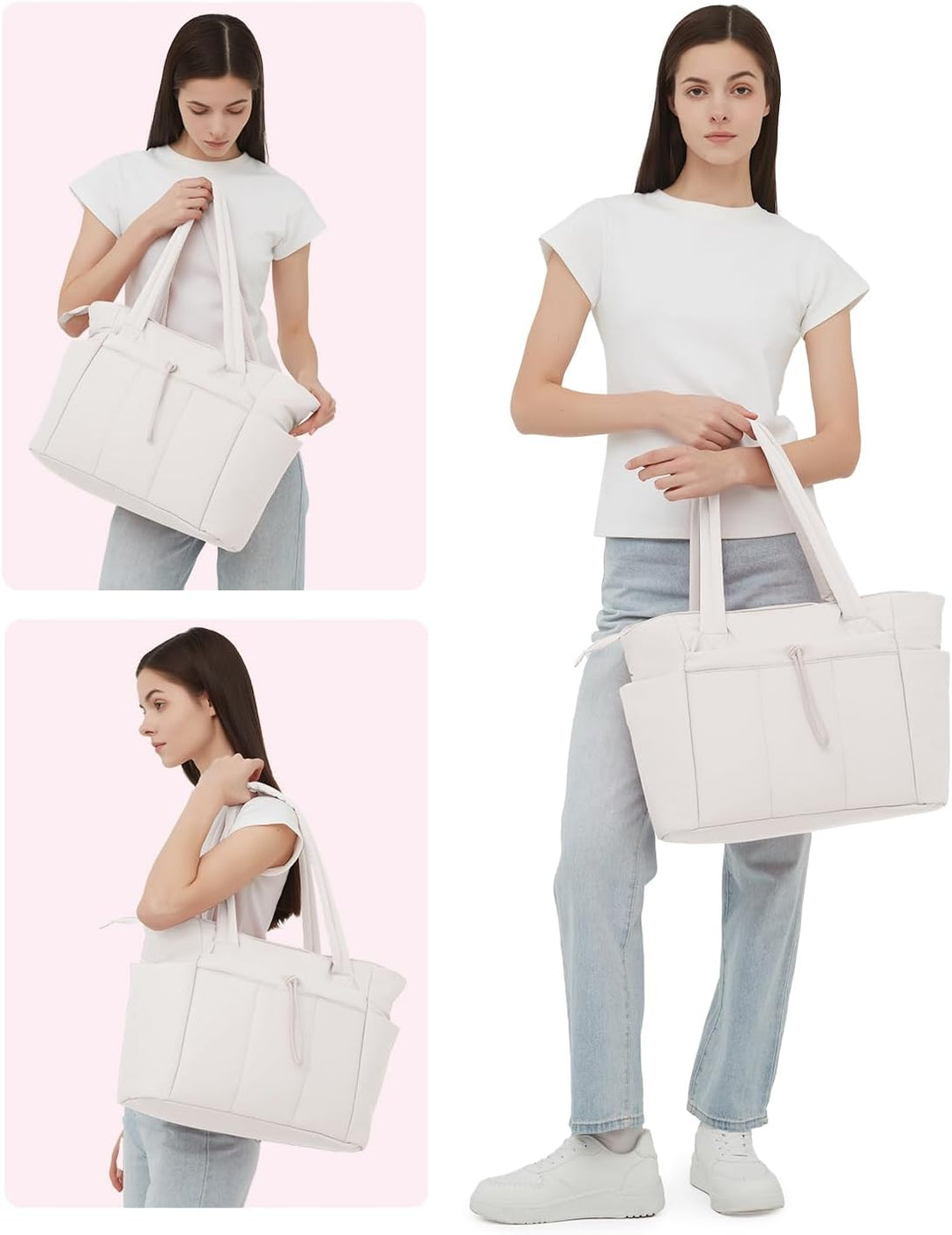 Timeless Quilted Tote Bag 5