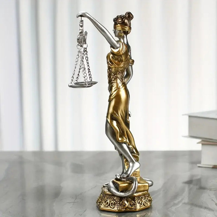 Timeless Resin Justice Sculpture 2
