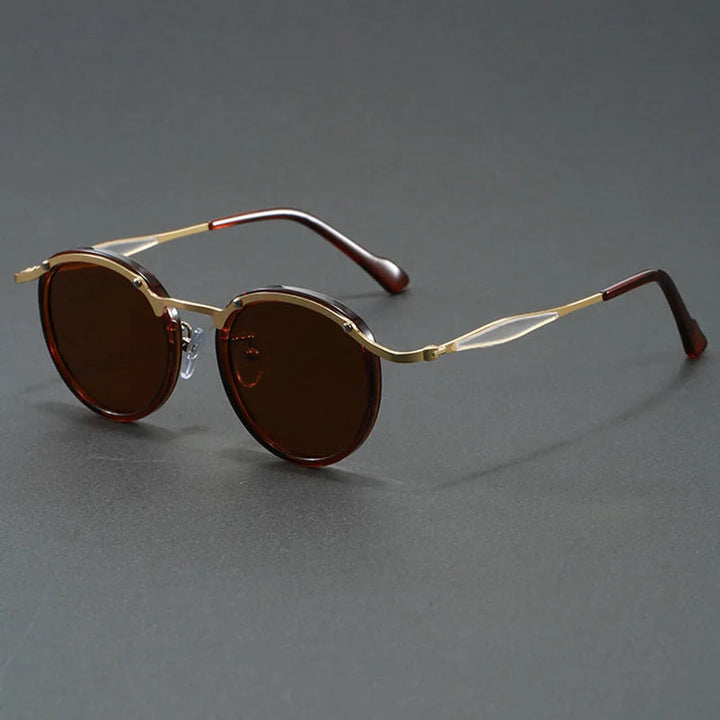 Timeless Round Sunglasses with Anti-Glare Lenses 0