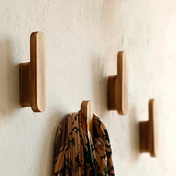 Timeless Rubber Wood Wall Hook 1