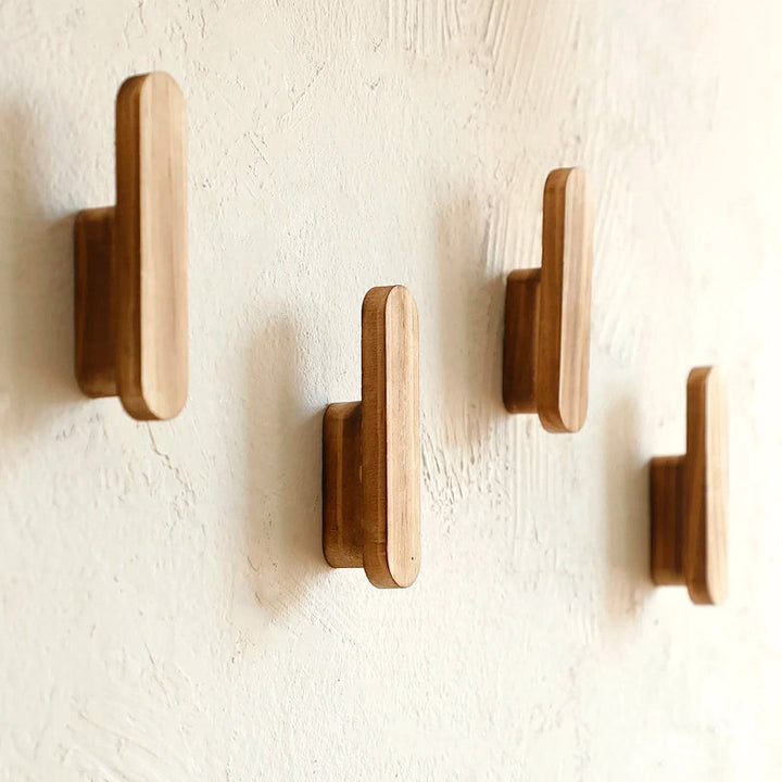 Timeless Rubber Wood Wall Hook 2