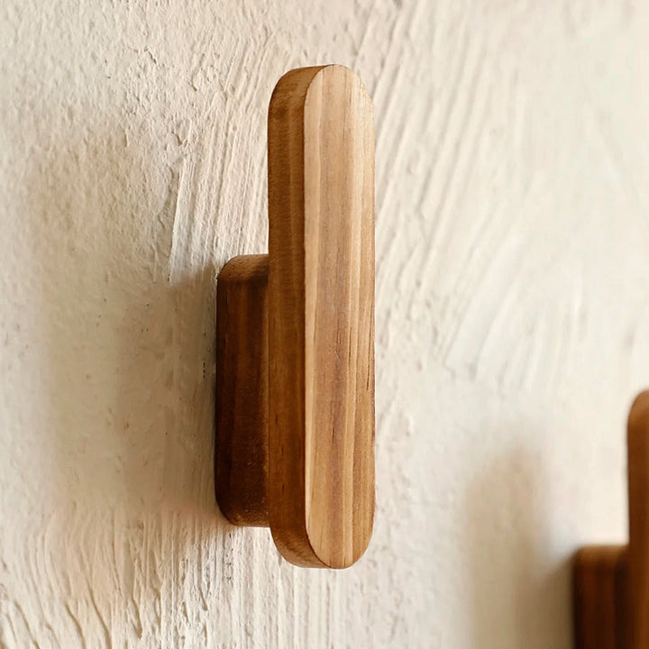 Timeless Rubber Wood Wall Hook 3