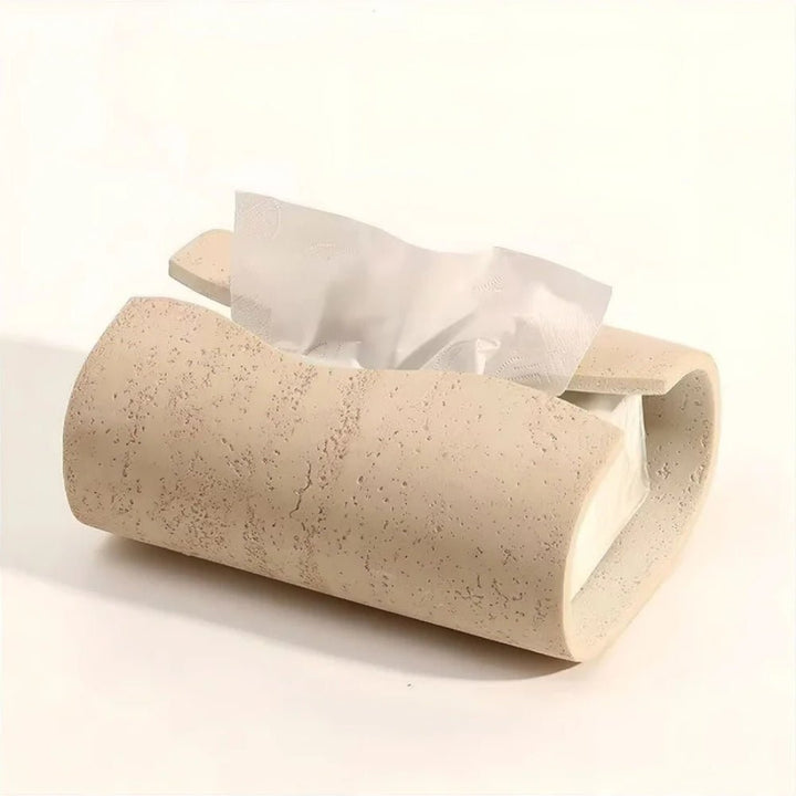 Timeless Sandstone Tissue Box Cover 0