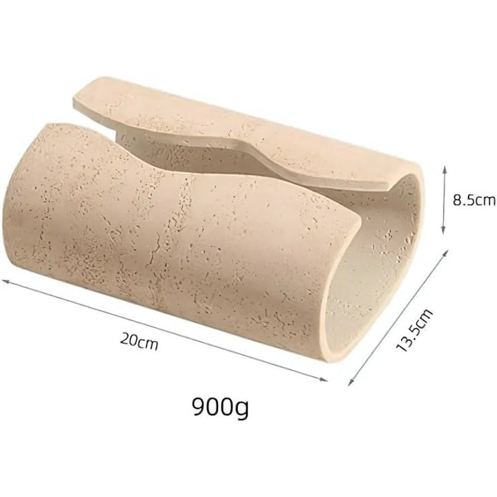 Timeless Sandstone Tissue Box Cover 6