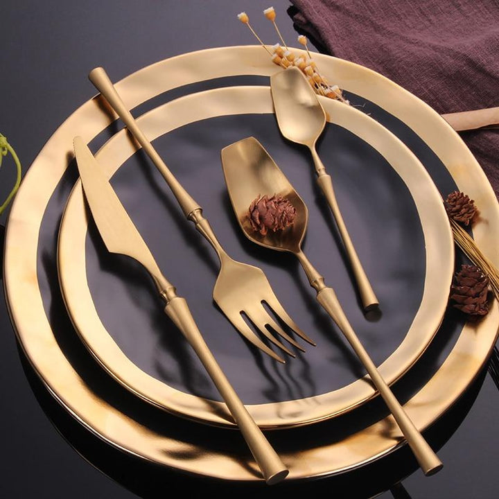 Timeless Satin Stainless Steel Cutlery Set 0