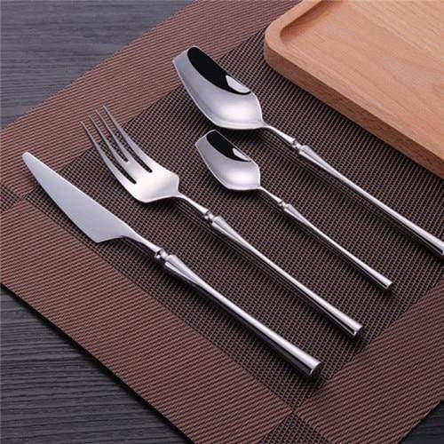Timeless Satin Stainless Steel Cutlery Set 3