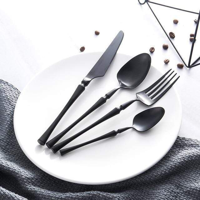 Timeless Satin Stainless Steel Cutlery Set 9