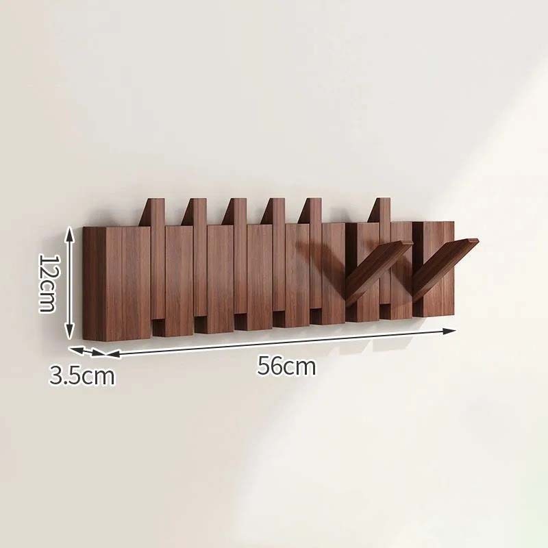 Timeless Scandinavian Wooden Coat Hooks for Wall 17