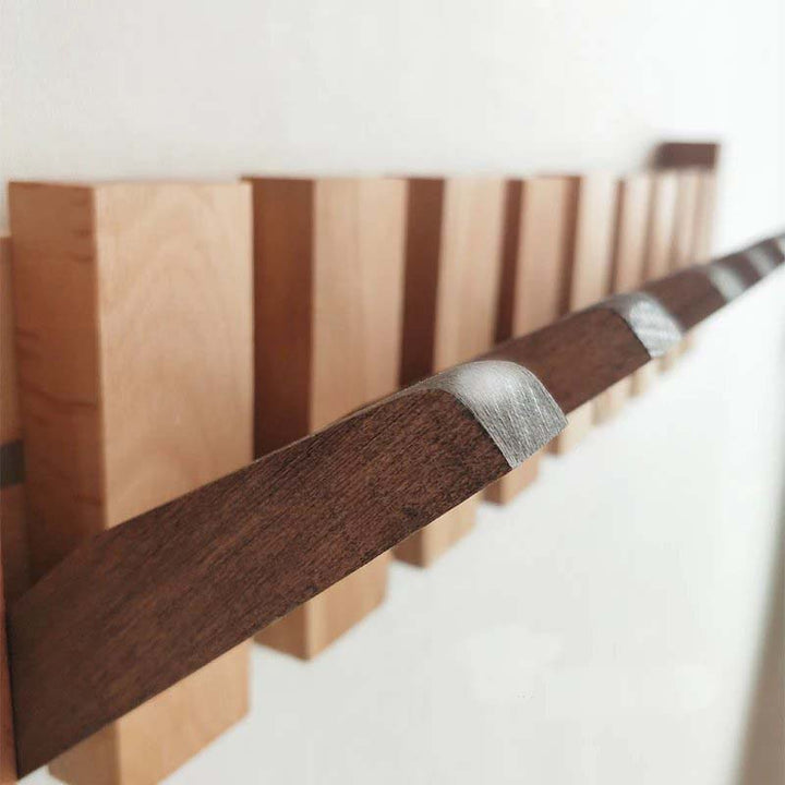 Timeless Scandinavian Wooden Coat Hooks for Wall 3