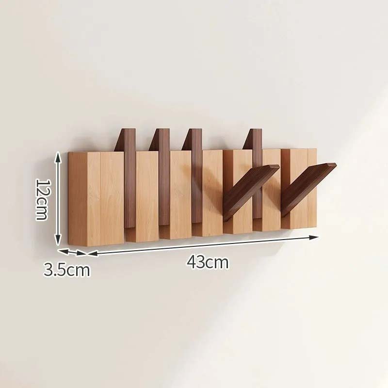 Timeless Scandinavian Wooden Coat Hooks for Wall 7
