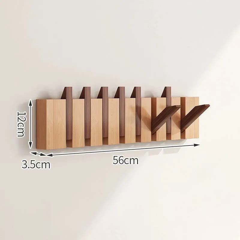 Timeless Scandinavian Wooden Coat Hooks for Wall 8
