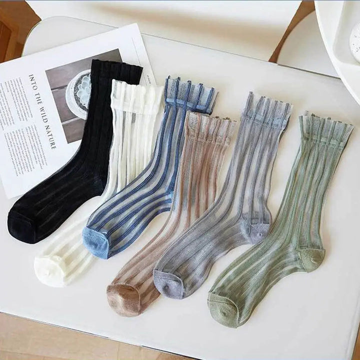 Timeless Sheer Mesh Socks 0
