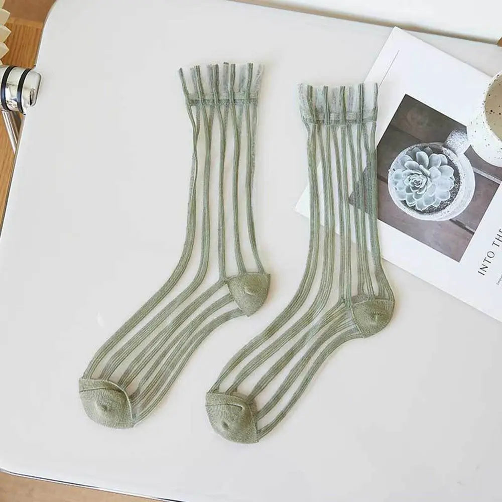 Timeless Sheer Mesh Socks 10
