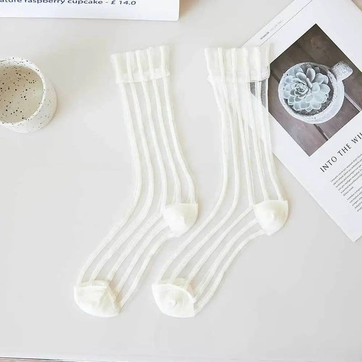 Timeless Sheer Mesh Socks 11