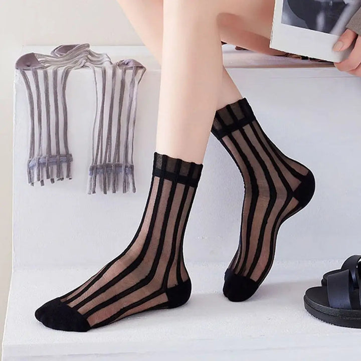 Timeless Sheer Mesh Socks 5