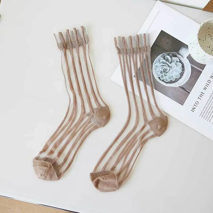 Timeless Sheer Mesh Socks 8