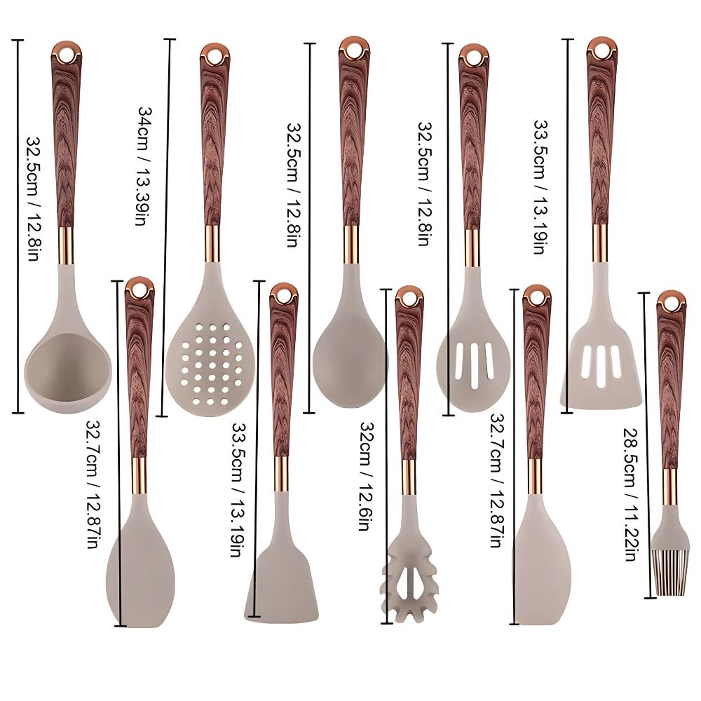 Timeless Silicone Kitchen Utensil Set 7