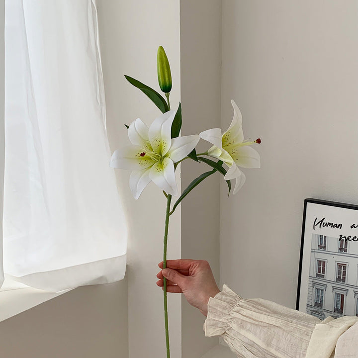 Timeless Silk Lily Stem 0