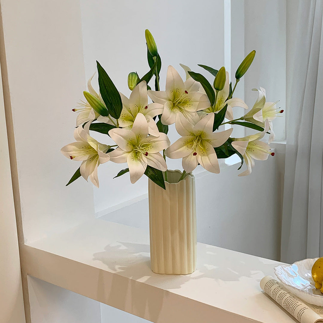 Timeless Silk Lily Stem 4