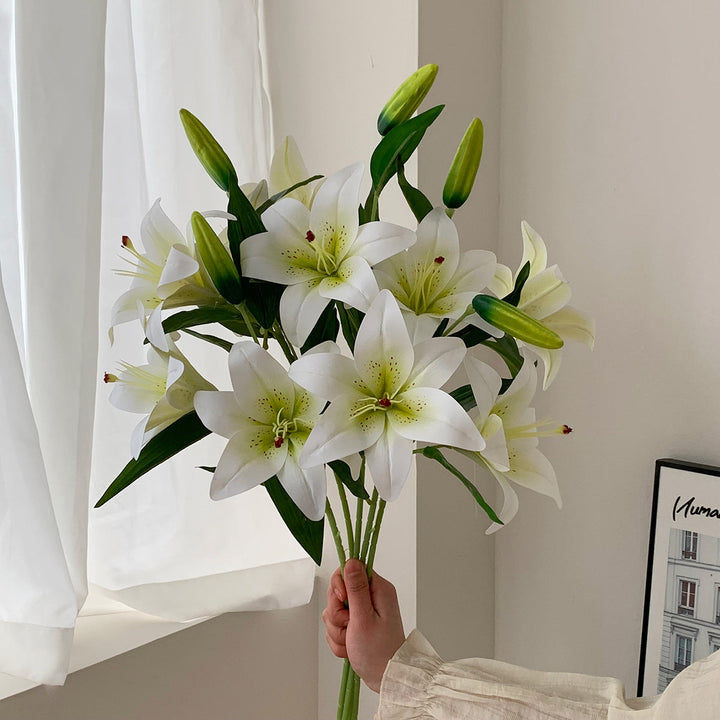 Timeless Silk Lily Stem 5