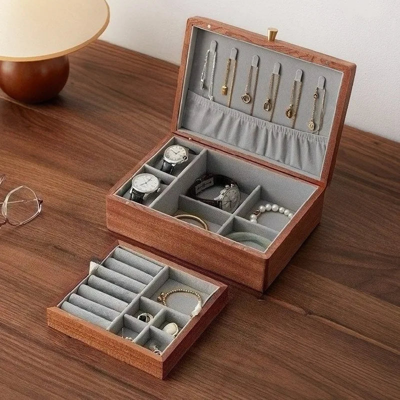 Timeless Solid Wood Jewelry Box 0