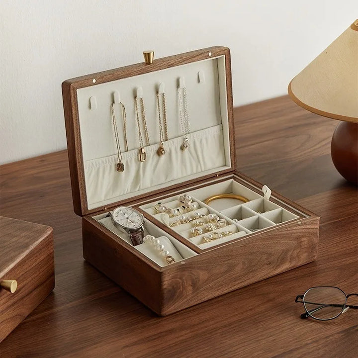 Timeless Solid Wood Jewelry Box 1