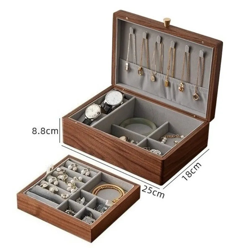 Timeless Solid Wood Jewelry Box 6