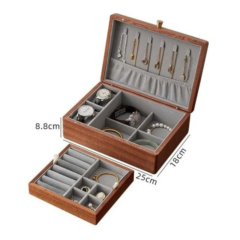 Timeless Solid Wood Jewelry Box 7
