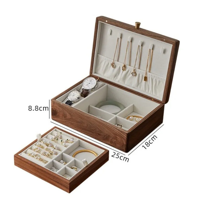 Timeless Solid Wood Jewelry Box 8