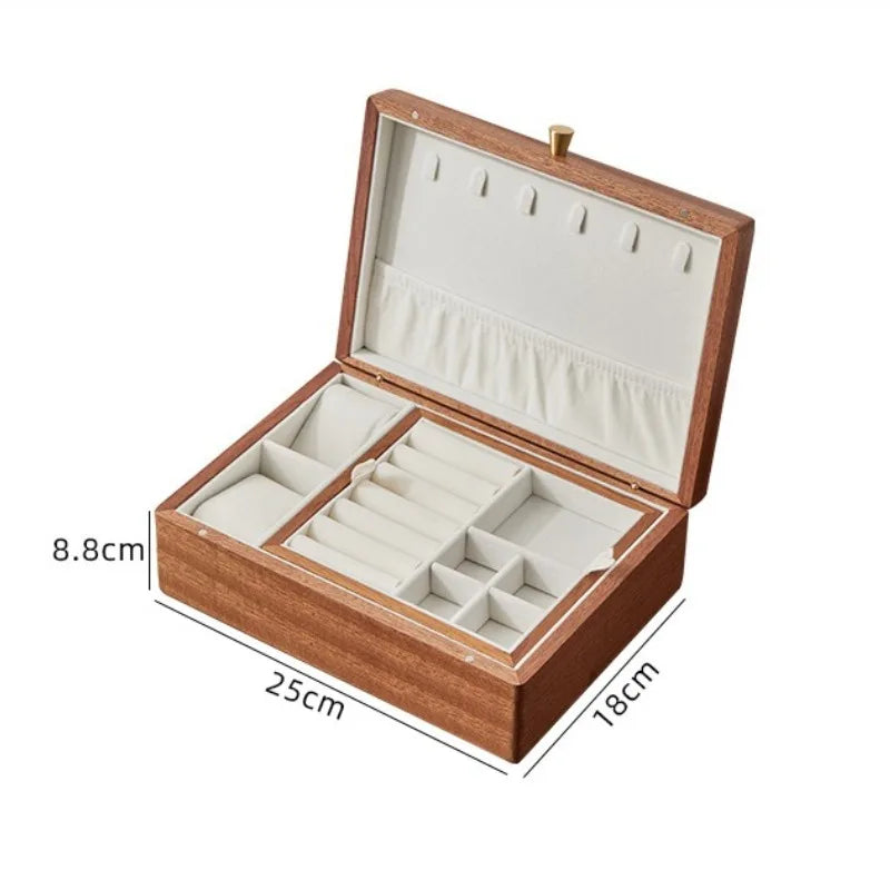 Timeless Solid Wood Jewelry Box 9