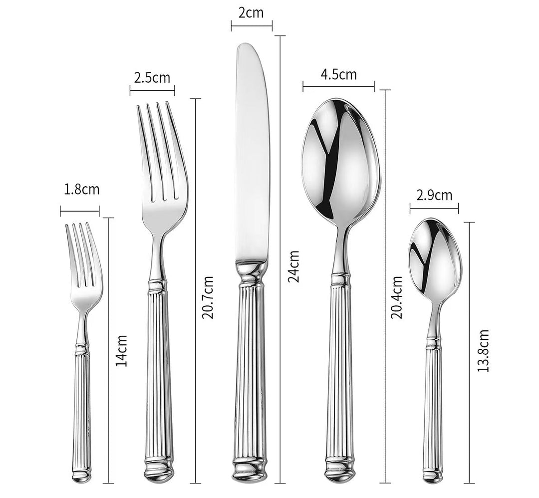 Timeless Stainless Steel Cutlery Set 8